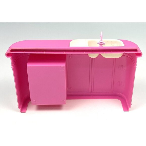 VTG 22pc Lot 1990s MATTEL Barbie Dream House Kitchen Set 8754 REPLACEMENT PIECES - Picture 8 of 9